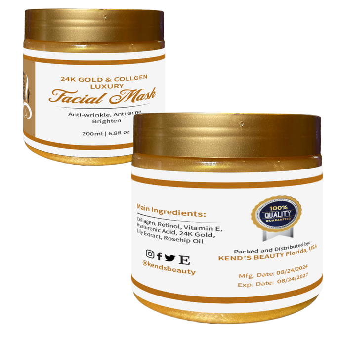 24k Gold collagen  Premium set
