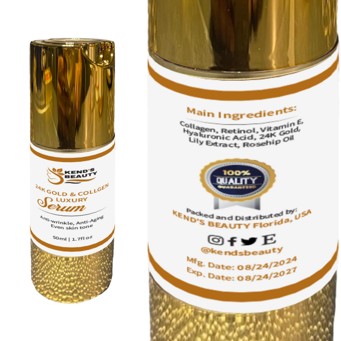 24k Gold collagen  Premium set